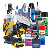 Chemical, Adhesives, Tapes, Tools, and Cleaning Equipments