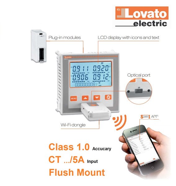 DMG600 Digital Power Meter LOVATO Factomart