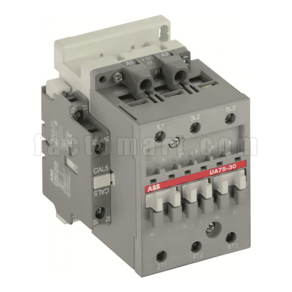 UA75-30-11 220-230V 50Hz / 230-240V 60Hz - ABB - Contactor For Cap ...